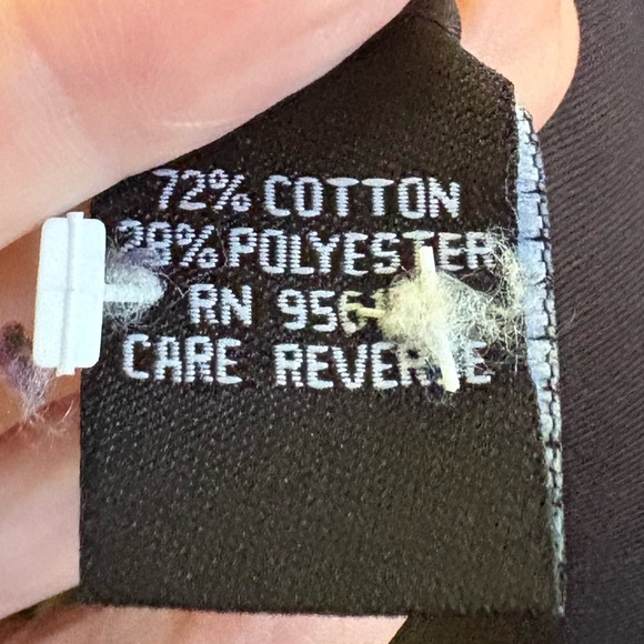 Rafaella Women's Elegant Black Trench Swing Coat - Picture 5 of 8